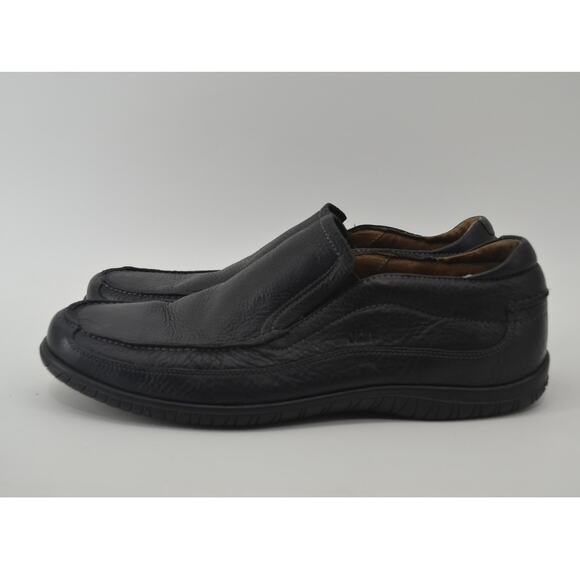 Johnston & Murphy Black Shoes Size 13 Loafer Casual Slip On - Picture 10 of 11